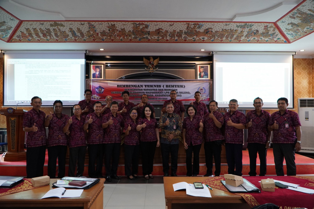 Kegiatan Hari Kedua Bimbingan Teknis LPM Desa Dalung